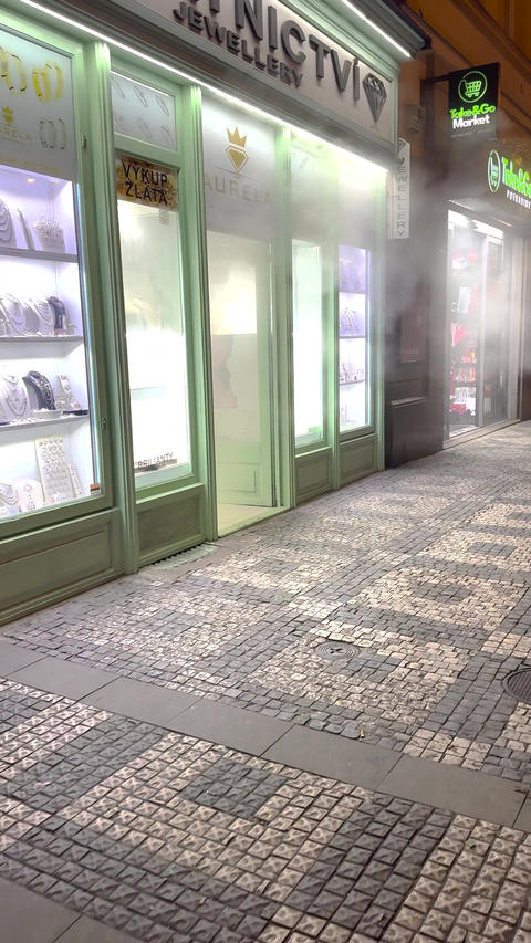 Robbery in jewellery in prague