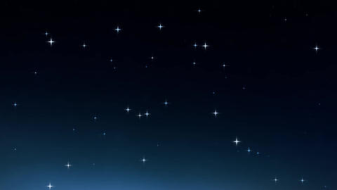 Starry Night Animation Background