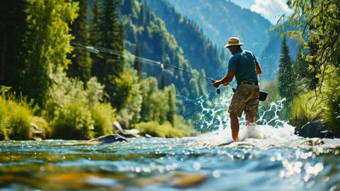 Salmon fishing