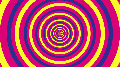 Loopable tunnel background lottie animation