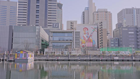 Waterfront and Architecture of Tennozu Isle