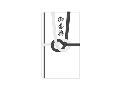 An illustration of a condolence bag with the words ``Goten'' written on it