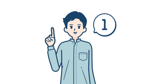 stand collar shirt man_hand sign countdown