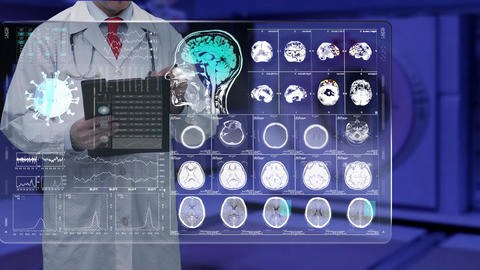 Checking MRI Tomography 4k