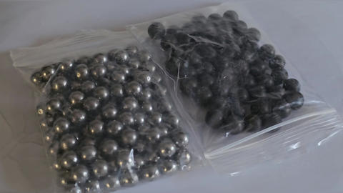 Steel and clay balls, ammunition. Ammo for Professional Slingshot