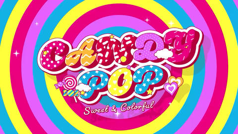 Candy Colorful Titles