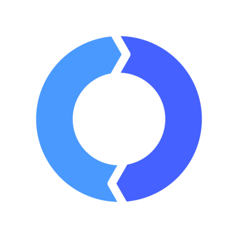 Simple Blue Rotating Arrow Loader