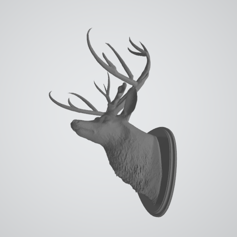 Decor deer head