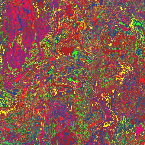 Psychedelic marble pattern
