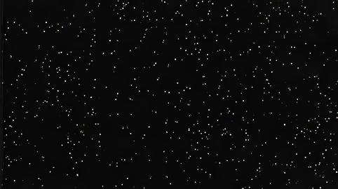 Starry Night Sky Filled with Twinkling Stars in Deep Space
