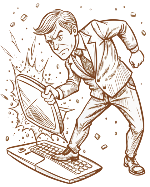 Breaks laptop 001