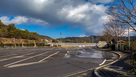 Calm Road Scene Japan Urban Setting Landscape Photography Clear Skies Panoramic View Tranquil
