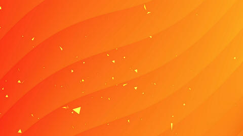 Orange background with diagonal yellow triangle shapes
