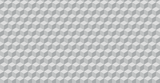 Soft gray 3D cube pattern with isometric illusion
