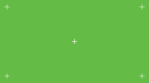 Green Screen Background with Tracking Markers