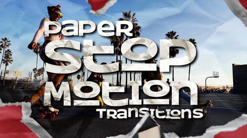 Paper Stop Motion Transitions