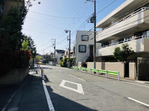 Japanese residential area, daytime