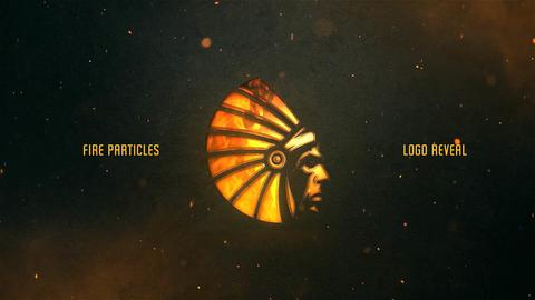 Fire Particles Logotype