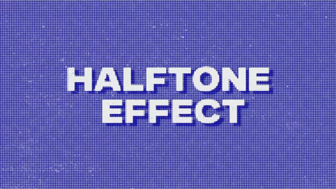 Halftone Effect Mogrt