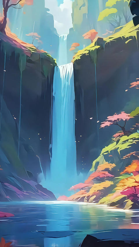 Waterfall animation