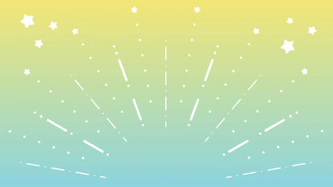 A cute loop animation with hand-drawn lines and stars sp GIF 47105723 ...