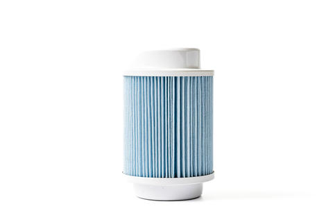 Blue Pleated Air Filter for HVAC Systems