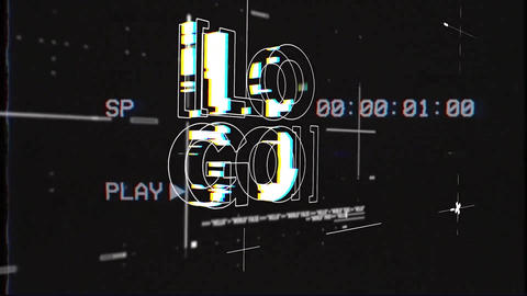 GlitchCore 3D Logo Unveil FCPX