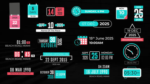 Date & Time Titles