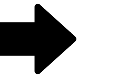 Seamless Looping Black Arrow Moving Smoothly To The Right