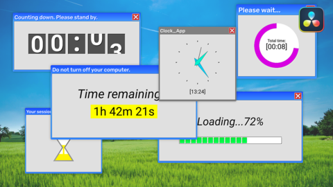 Countdown Timer Counters / Macro