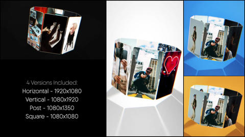 Motion Column Gallery After Effects template 47509700 | MotionElements