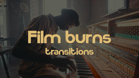 Film Burns Transitions for DaVinci Reslove