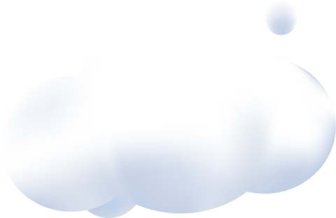 3d render cloud on white background,texture, icon vector illustration