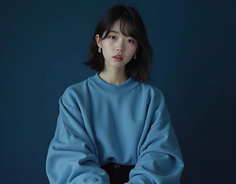 portrait of asian girl