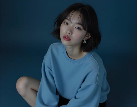 portrait of asian girl