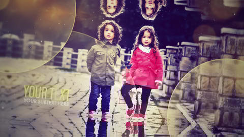 Circles Parallax Slideshow - 2