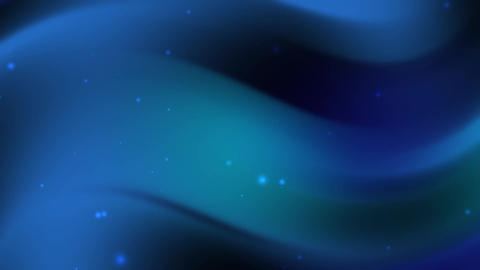 Blue Fading Abstract Background With Smooth Wave Light Effect