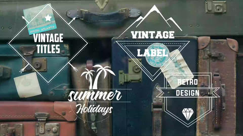 Minimal Vintage Titles