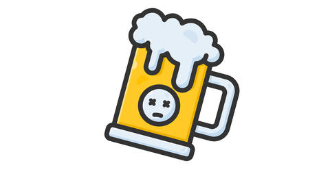 animated alcohol icon