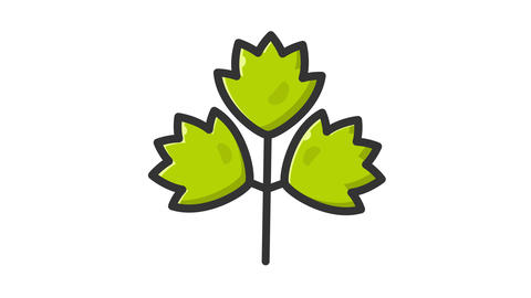 animated celery icon