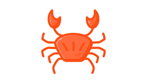 animated crab icon