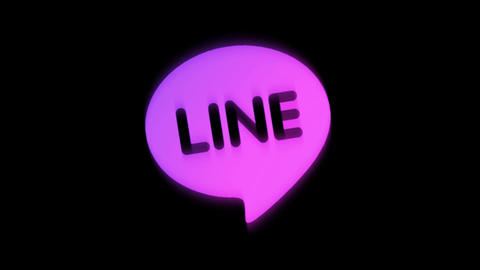 Dhaka Bangladesh - Tuesday, July 22, 2025 - Line logo animation on a simple black background