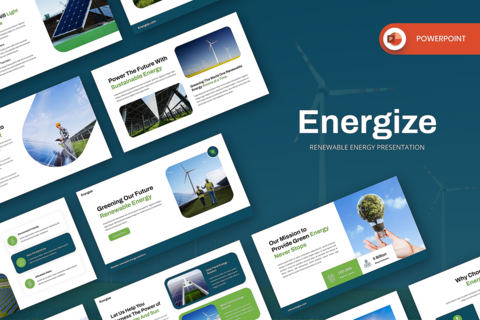 Renewable Energy PowerPoint Tem 프레젠테이션 템플릿 48865877 | MotionElements