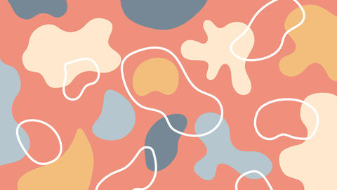 Coral pastel abstract background