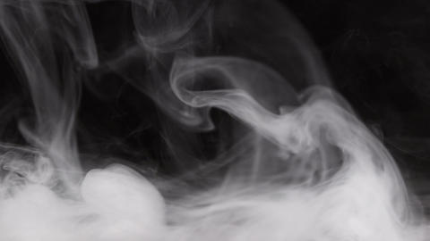 Abstract Black and White Smoke Spread Effect 02