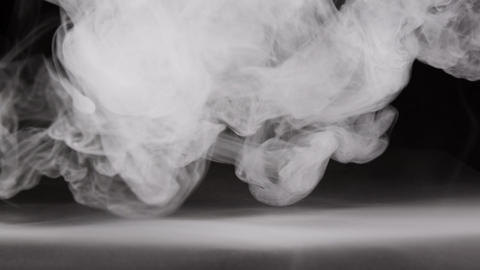 Abstract Black and White Smoke Spread Effect 05