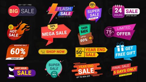 Modern Sale Labels & Badges Pack