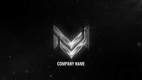 Silver metallic Logo Reveal