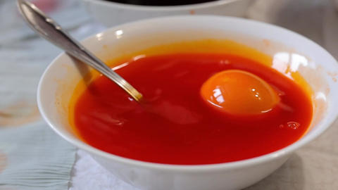 Video of multiple Colorful Easter Eggs