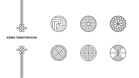 Korea tradition icon
